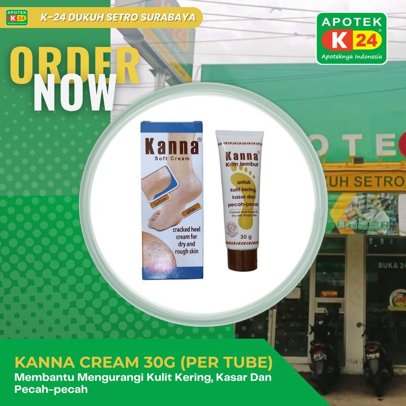 KANNA CREAM LEMBUT 15 GRAM,30 GRAM (PER TUBE) - PERAWATAN 0
