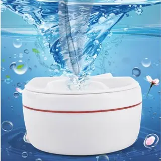 Mesin Cuci Mini Portable USB Ultrasonic / Mesin Putar Pencuci Pembersih Pakaian Dalam Kaos Kaki Handuk Piring / Turbine Washer Untuk Travelling