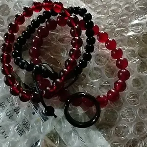 Gelang Getah Katilayu Amber dengan Sifat UV Reaktif - Aksesoris
