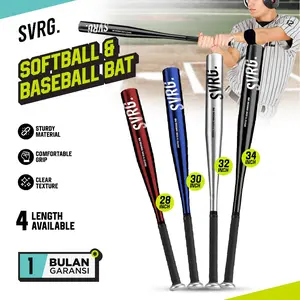 SVRG. Alumunium Baseball Bat - 28 - 34 Inch Baseball Stick - Softball