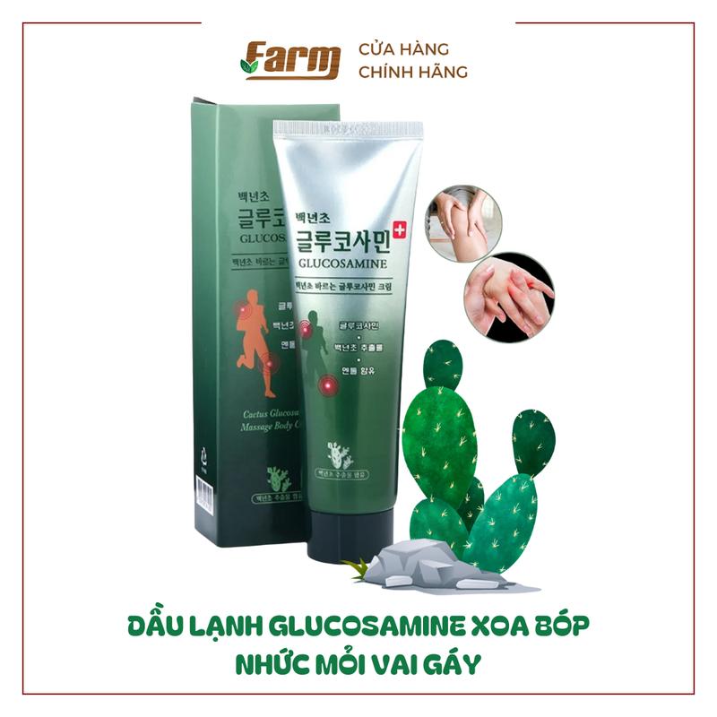  Dầu Xoa Bóp Lạnh Hàn Quốc Glucosamine 150ml - FARM 