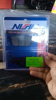 Product Review of BRAKE PAD NISSIN DISC PAD Y15Z LC135 4S 5S NMAX NVX AVANTIZ SRL115 Y125Z RG from A**F 0