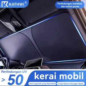 Kerai mobil KATHWI, kerai, insulasi panas dan transmisi nol cahaya, cocok untuk semua model mobil Car