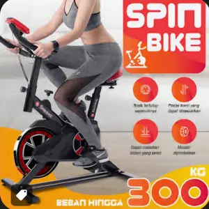 BGsport Sepeda Statis Spin Bike Cardio Alat Olahraga Fitness Exercises Kaki Otot Gym mesin kebugaran sepeda  gym