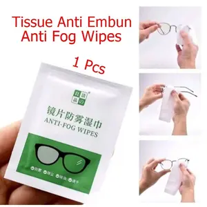Tissue Tisu Anti Embun Lap Lensa kacamata Tisue Anti Fog Wipes glasses