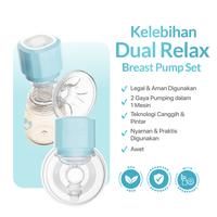 Gambar [NEW LAUNCH] BKA Dual Pump Electric Handsfree & Hands On Breast Pump RelaxFit RelaxCup| Pumping BKA| Pompa ASI Electric Medical Approved Kemenkes dari BKA Official_NEW Kota Bekasi 5 Tokopedia