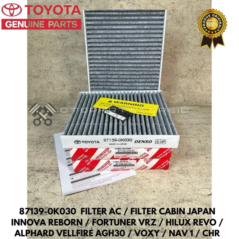 FILTER AC / CABIN INNOVA REBORN FORTUNER VRZ VELLFIRE HILUX VOXY NAV1