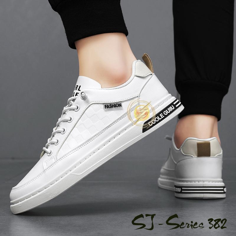 [OOSLE] Sepatu Sneakers Pria Casual Cakep bisa dipakai Formal Non Formal Kualitas Premium -382 5