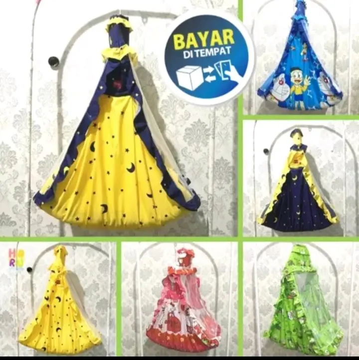 AYUNAN BAYI KARAKTER 3 IN 1 JUMBO FREE KASUR DAN KLAMBU 0