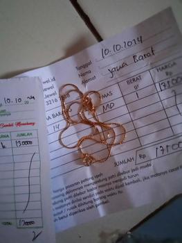 Product Review of Kalung Itali Santa + Liontin Desi, Perak 925 from ص**ة 1