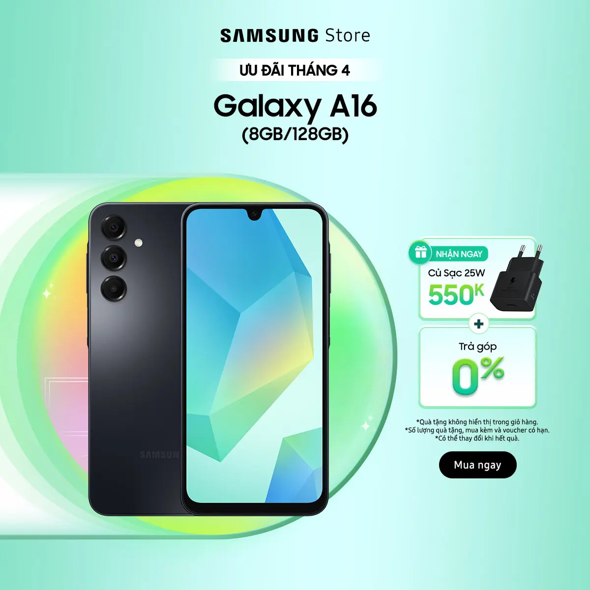 Điện Thoại Samsung Galaxy A16 8GB/128GB (Giao hàng sau 10 ngày)