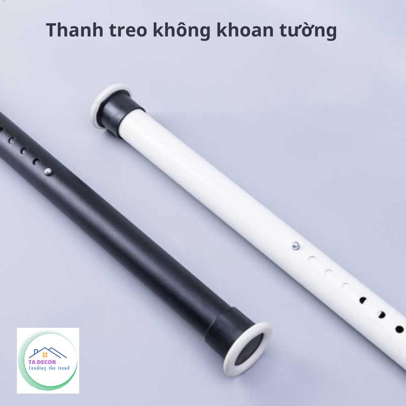 Thanh treo rèm cửa đa năng mới - Không cần khoan tường cao cấp loại 1