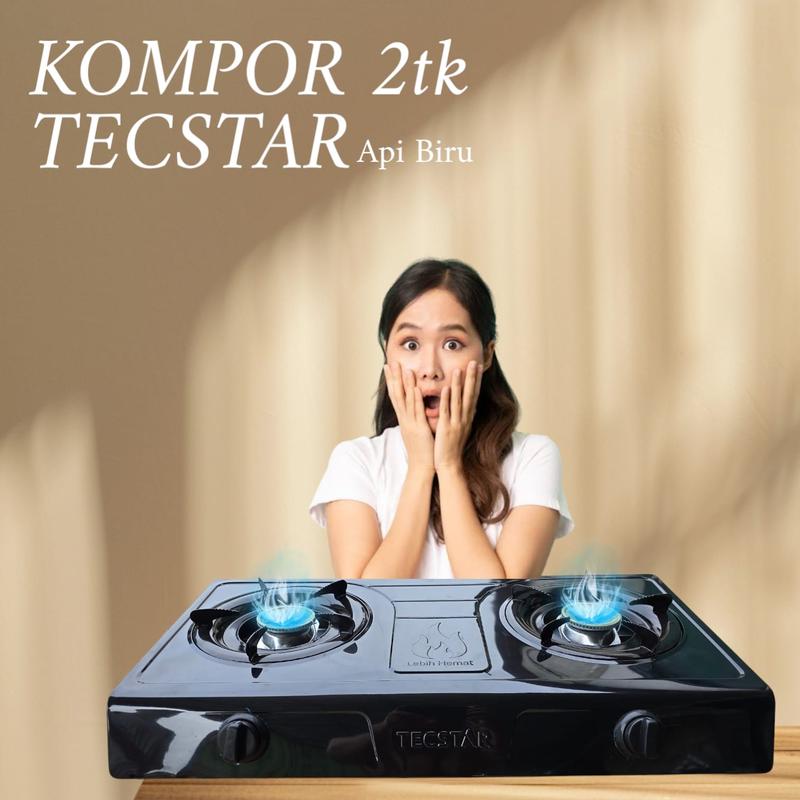 KOMPOR TEFLON 2 TK TECSTAR | Kompor Teflon Tecstar 1