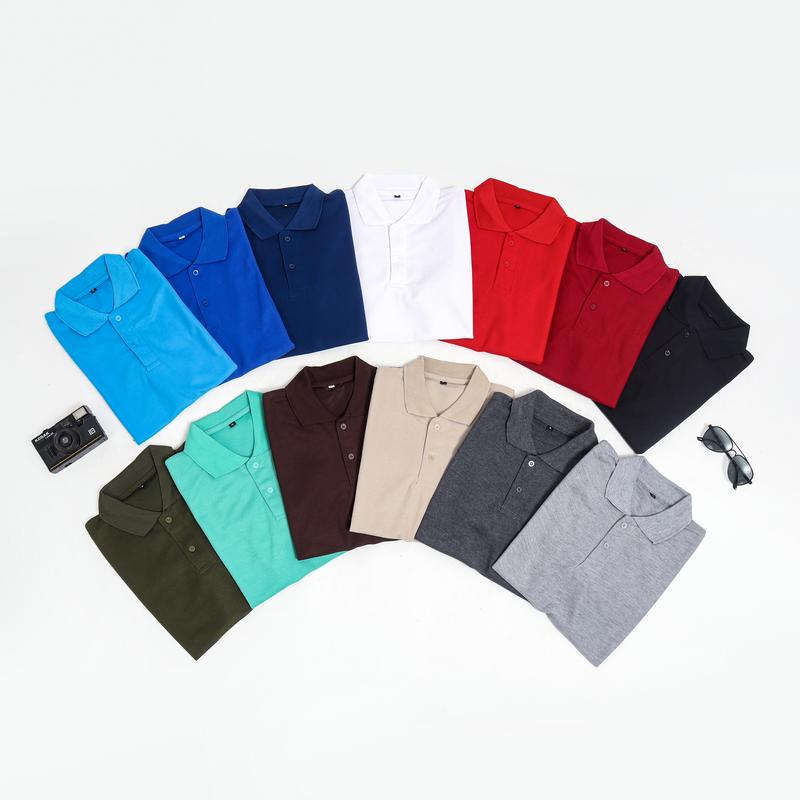 Product Introduction of KaosPolos88 Kaos Polo Shirt Polos Pria | Kaos Polos Pria berkerah | baju seragam Dewasa Cowok Distro Lengan Pendek Kaos Kerah Atasan Casual 1