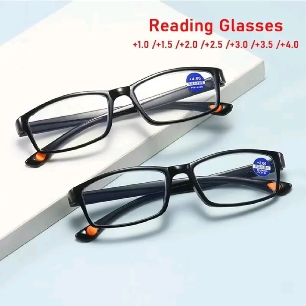 [ BELI 1 GRATIS 1 ] NEW KACAMATA BACA DAN JALAN Lensa plus double fokus unisex-Hitam 704