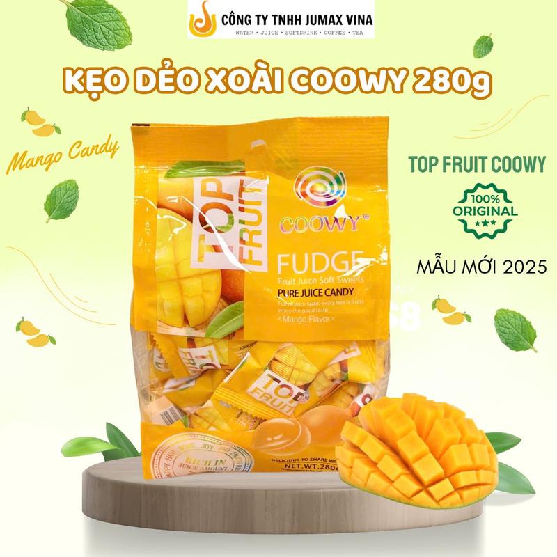 Coowy Kẹo dẻo xoài Top Fruit Mango COOWY