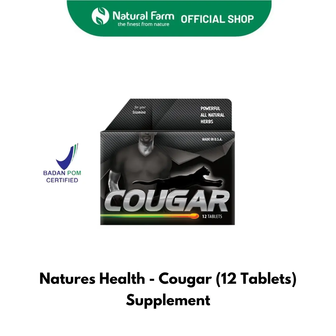 Natures Health - Cougar (12 Tablets) Supplement