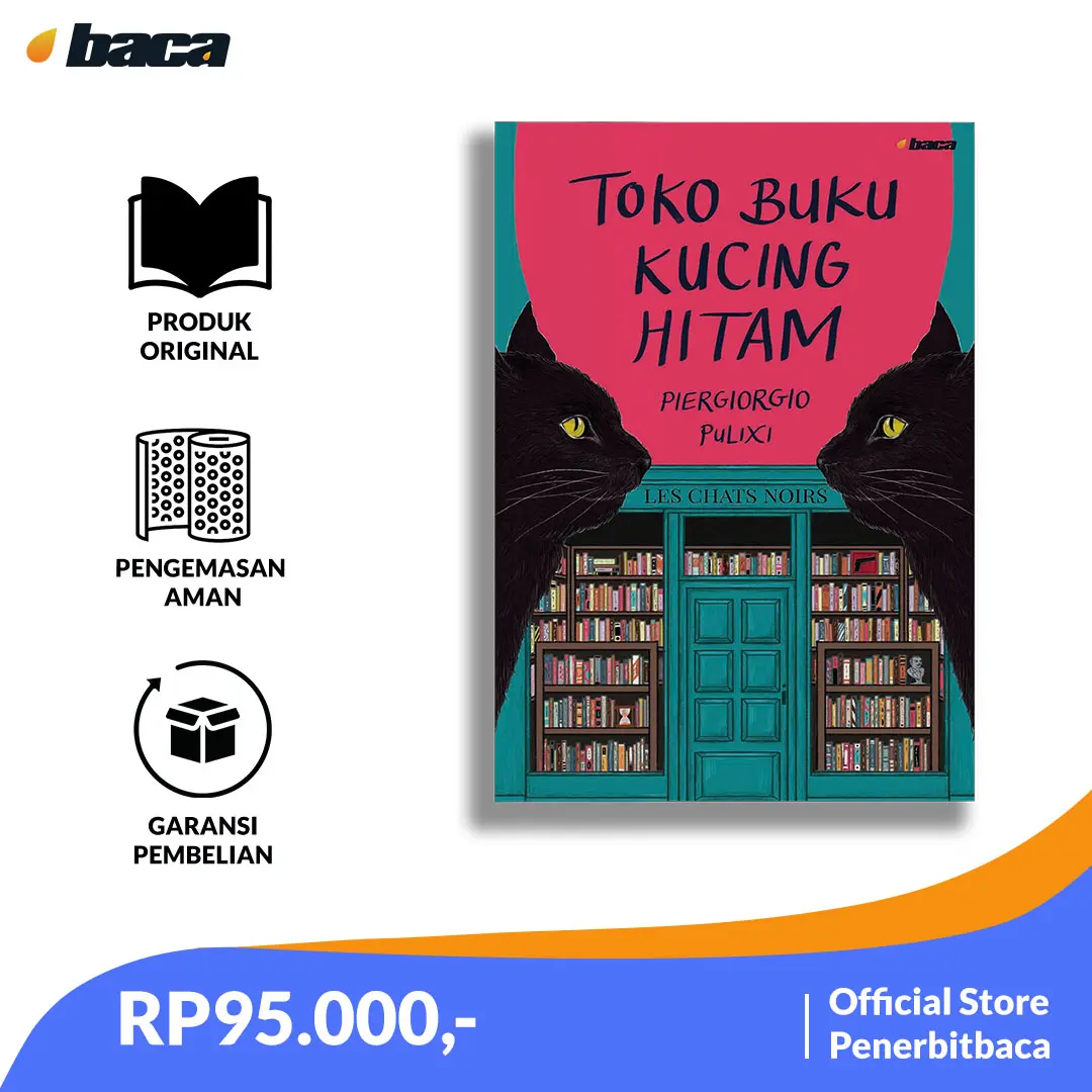 Buku Toko Buku Kucing Hitam - Soft Cover