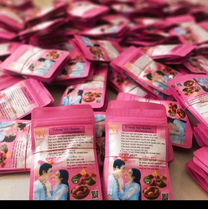 Trà Hồng Bột Hấp Trứng Mos Yajj 1 gói chia làm 20 lầm dùng