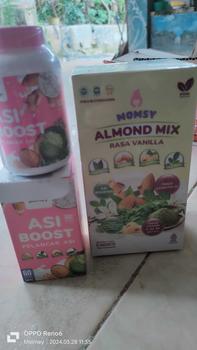 Product Review of MOMSY BUY 1 GET 1, ASI Booster 60 Kapsul X ALMOND MIX VANILLA 6 Sachet from 🌹**y M** 0