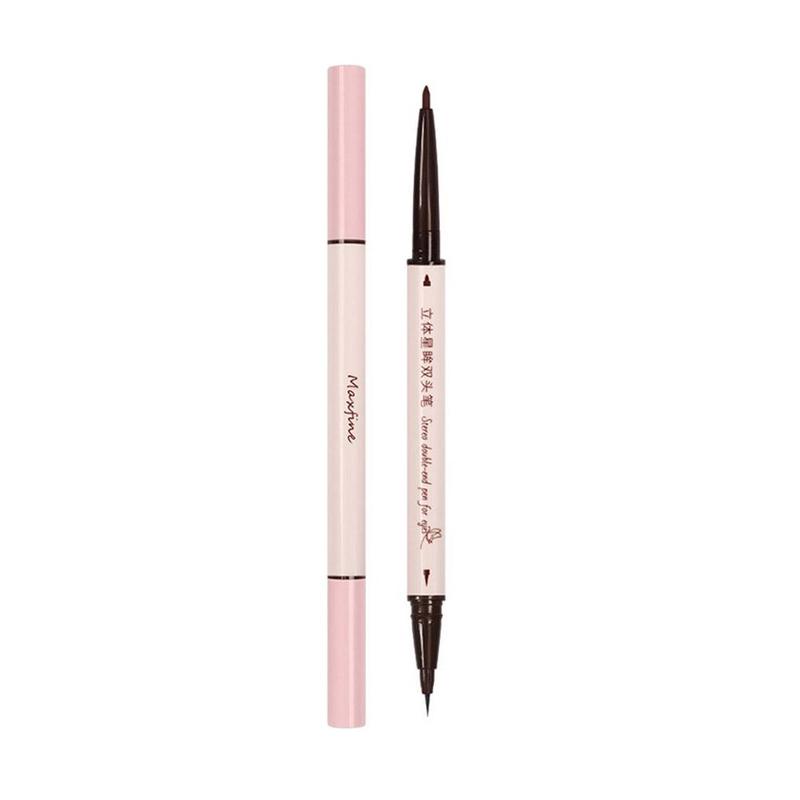 Product Introduction of Double-Headed Eyeliner Pen 2-in-1 ing High Pen Waterproof Easy To Not Sweatproof Fade D2Q7 26