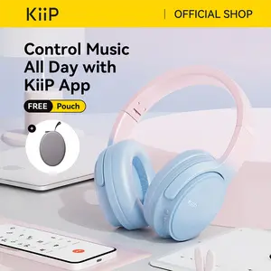 KiiP Wireless TH60 Headphone Bluetooth Wireless Headset Earphone Laptop Earphones Headphones Komputer Microphone