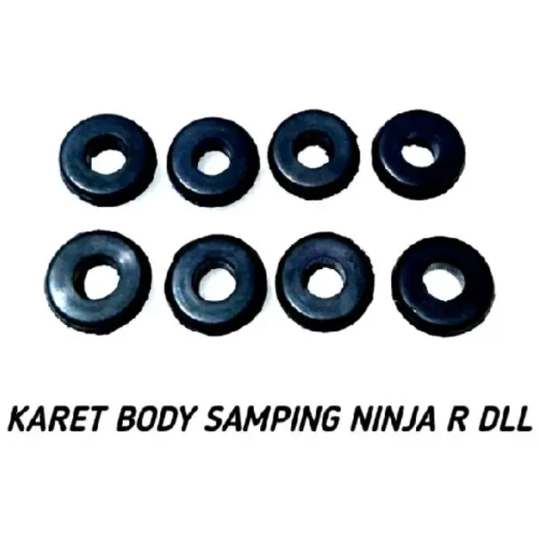 Karet cover bodi body samping motor Kawasaki Ninja R RR gromet body universal
