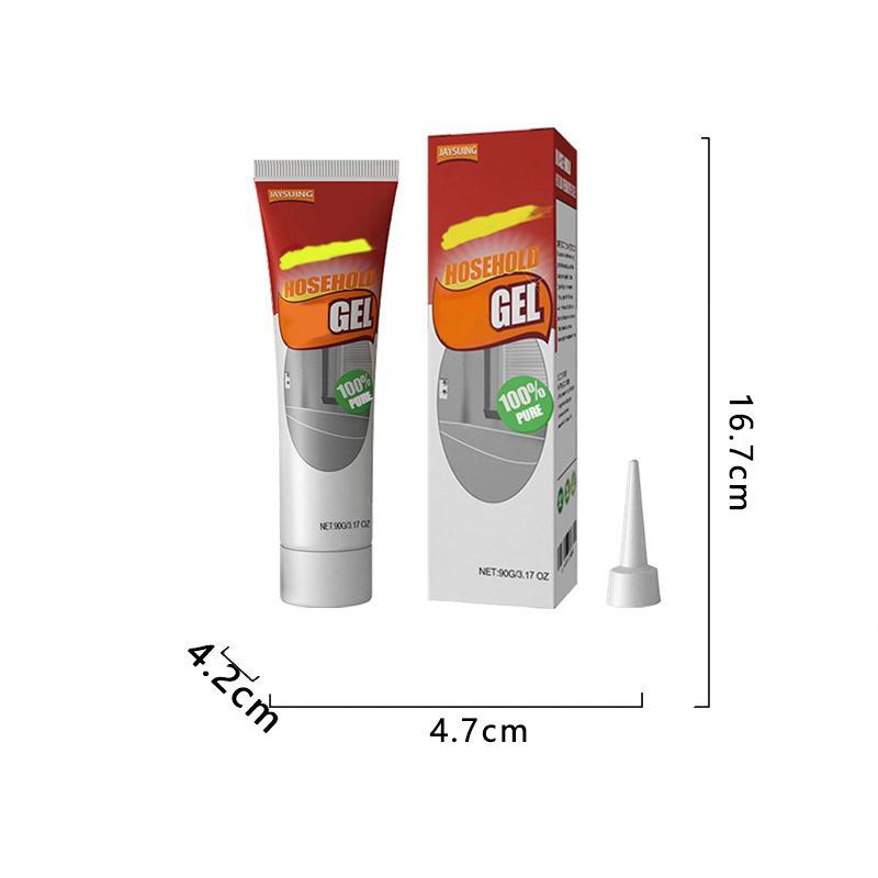Refrigerator and washing machine seal stain cleaning gel, multi-purpose cleaning gel, household cleaner, suitable for stains on sink, bathtub, toilet seals, bathroom/kitchen stain cleaning, for stubborn dirt attached to bathtub or shower seals 6