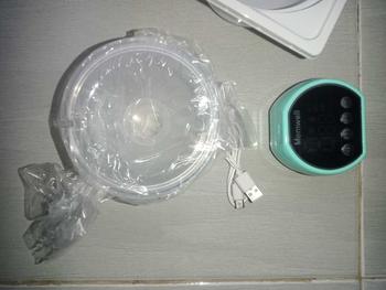 Product Review of Dr.Spock Pompa Asi Electric Handsfree Wearable Breast Pump Electric EB07 Bayi Elektrik Accessories Bottle listrik hijau(manual) Green pompaasi from C**p 1