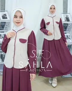 Knit set rok wanita Setelan Pakaian Atasan dan Bawahan Rok/Baju M/ L/ XL Humaira