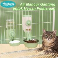 Gambar Vixplorn Tempat Makan Hewan Gantung / Tempat Makan & Minum Otomatis Kucing Anjing /Automatic Pet Feeder / Dispenser Kastil 2IN1 - Pink water dispenser dari Vixplorn official Kab. Tangerang 1 Tokopedia