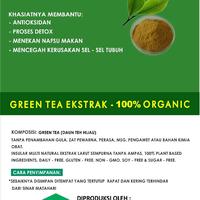 Gambar Green tea ekstrak, sudah tersertifikasi halal. dari Insular Multi Natural official Kab. Bogor 3 Tokopedia