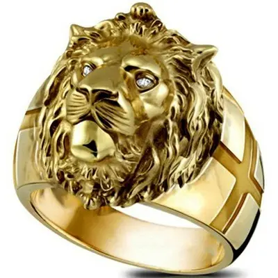 Cincin Unisex Zodiak Leo Kualitas Import High Quality