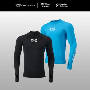 Molchanovs Men’s UPF 50 Rashguard / Rashguard Pria untuk Olahraga Outdoor