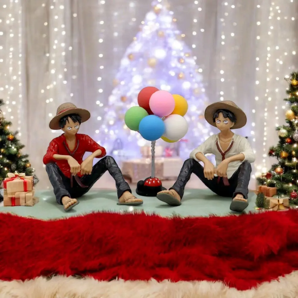 Luffy Merah,Putih+Balon