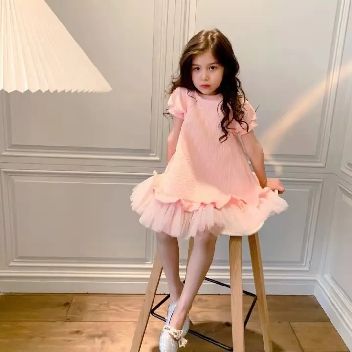 Korean Style Dress Anak Perempuan Dress Manis Dress Fashion Dress Korean Dress Pricess Anak Perempuan 0
