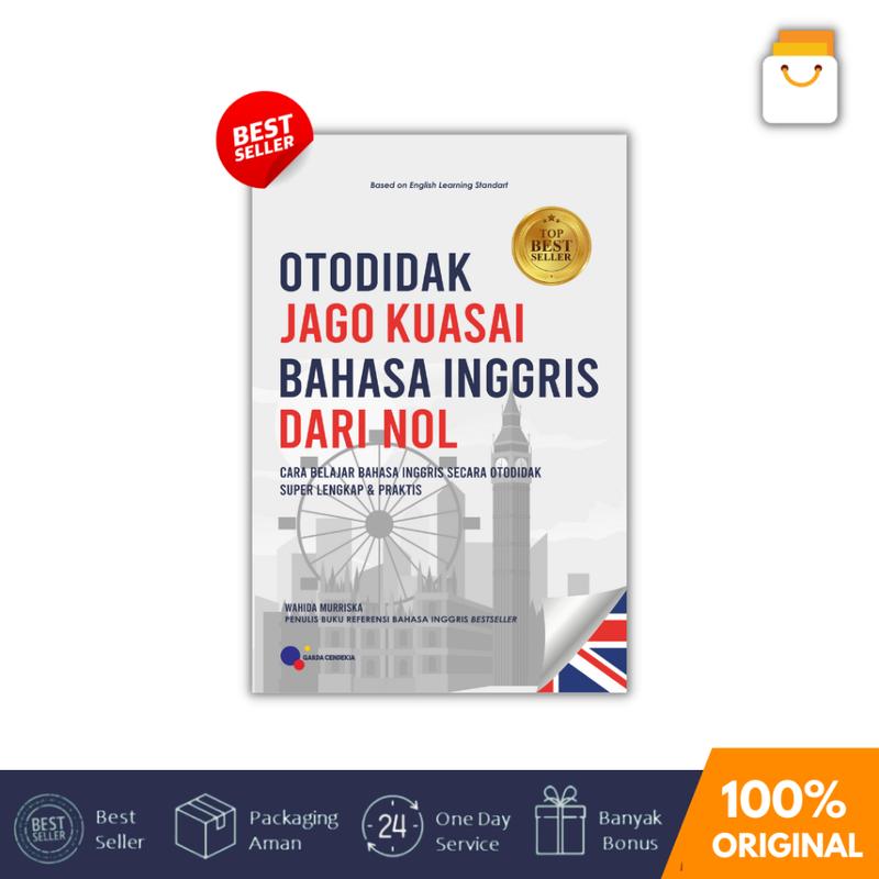 Buku Otodidak Jago Kuasai Bahasa Inggris Dari Nol / Buku Inggris / Bahasa inggris / Garda Cendekia 1