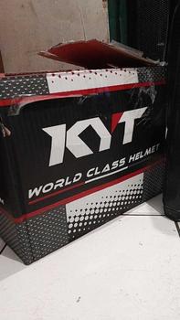 Product Review of KYT Galaxy Flat R Solid White I Flat Visor Iridium I Spoiler - Helm Half Face Motorcycle from P**r O** 1