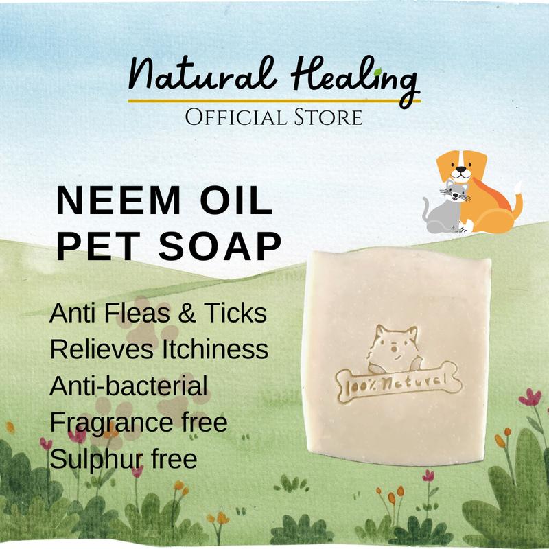 Picture of NATURAL HEALING Pet Soap Anti Flea Pet Shampoo Neem Soap Handmade ...