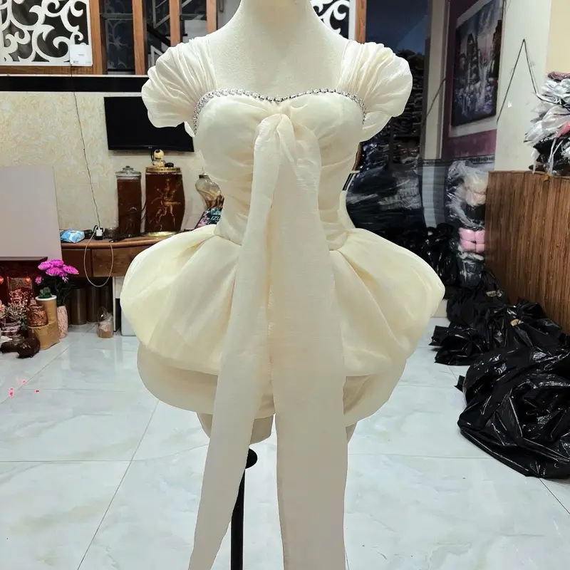 Set Dây Đá Khâu Tay Nơ To Hot “ Có Quần Bí Tơ “ Mang 2 Kiểu Xinhh Xỉu  Fom Cưng Dã Mannn
