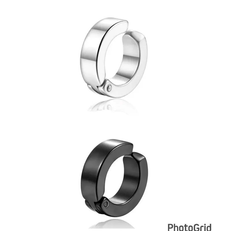 Anting Japit Motif Bintang Anti Karat Dan Luntur Untuk Pria Dan Wanita - Earrings 4