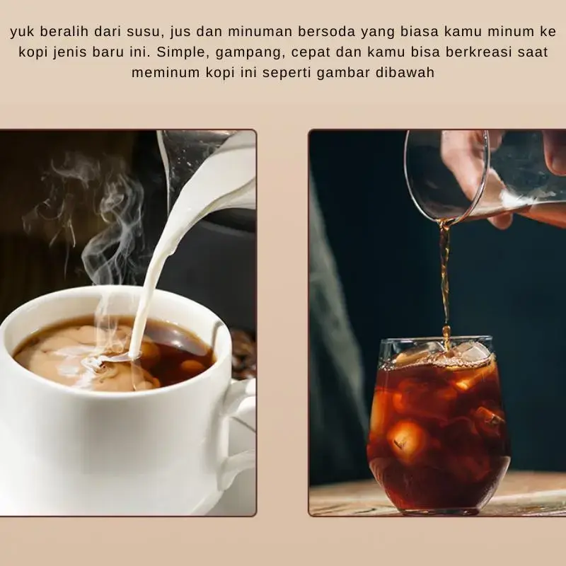 【BISA COD】Kopi Hitam Arabika (12 Sachet/Box) 2