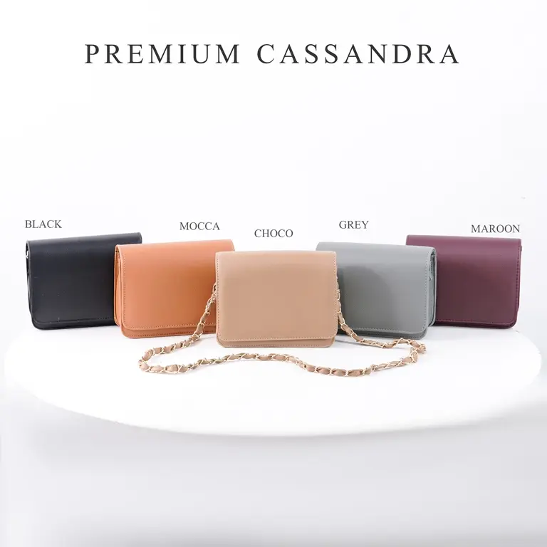[Handmadeshoesby] Tas Premium Cassandra Wanita Selempang Slingbag Cewek