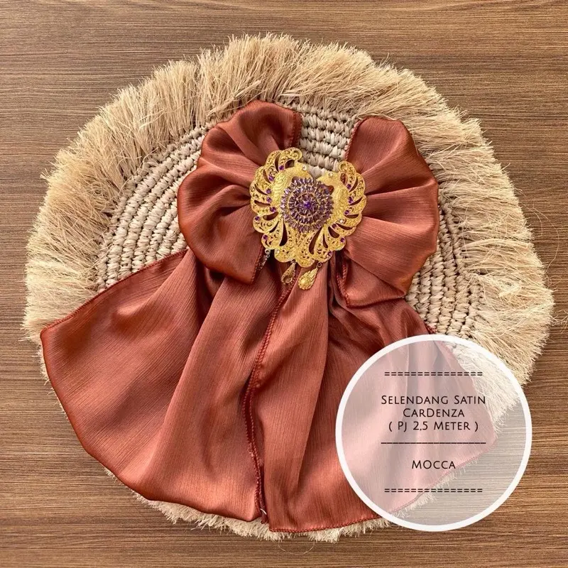 WBK || Selendang Satin Silky 2,5m 4