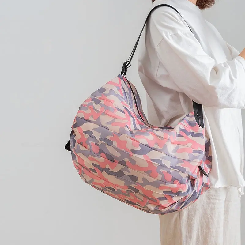 [SG Stock] Foldable Shopping Bag, Tote Bag, Japan Style, Eco-friendly, Waterproof, Recyclable, Grocery Reusable Sling bag