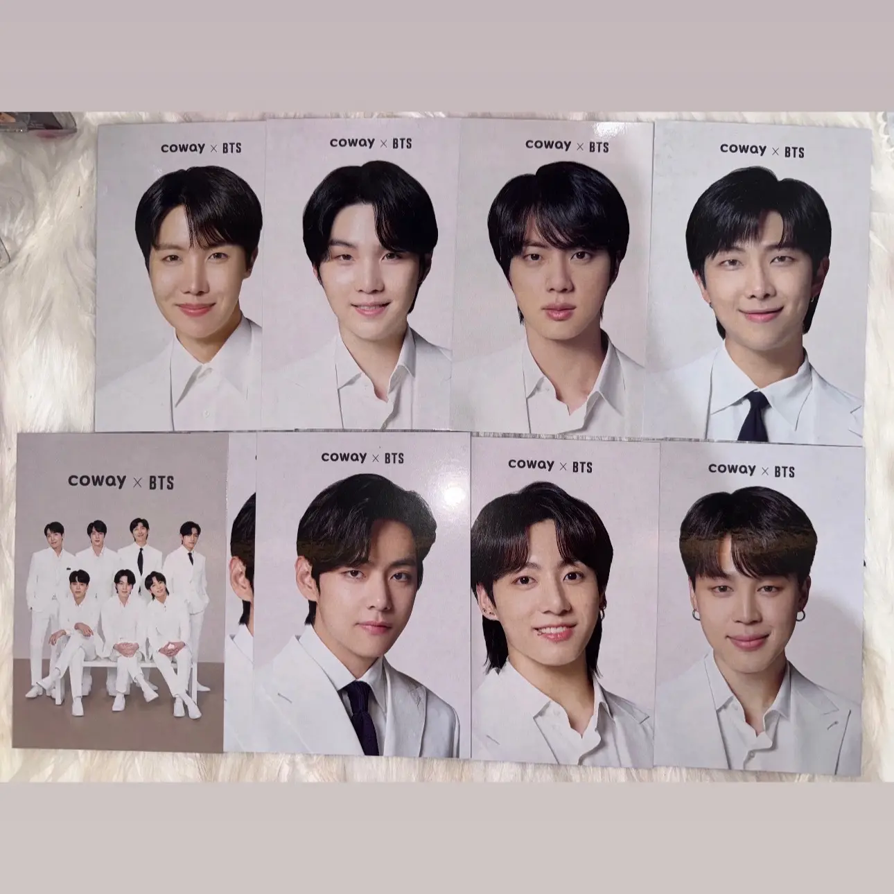 POSTCARD BTS OFFICIAL POSTCARD