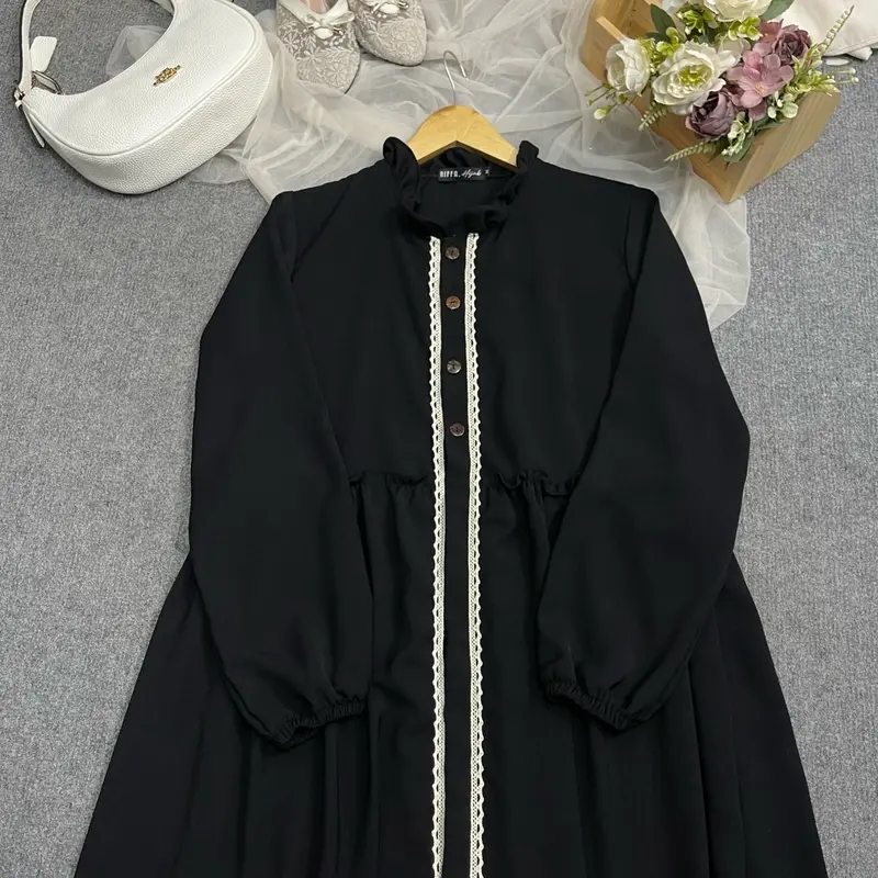 Mayumi Dress Youris Premium | gamis mewah  Muslim Vintage 1