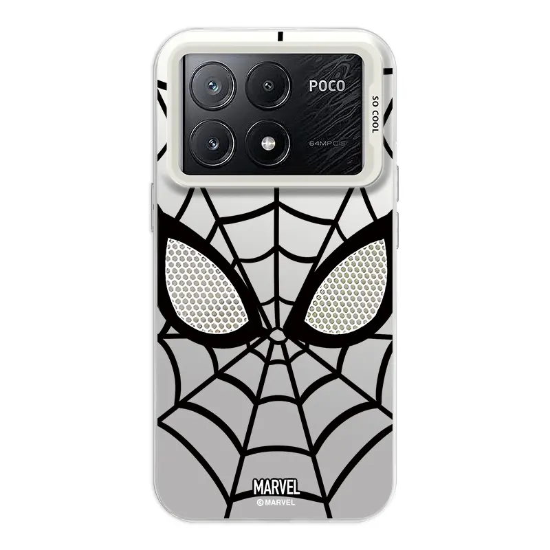 Casing Hp Hardcase Spiderman For Redmi K70E POCO X6PRO(5G） Marvel Case Glossy 6