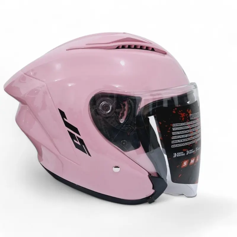 (PROMO) helm half face mla st15 varian dactiel glos untuk pria dan wanita -cod Motorcycle 5