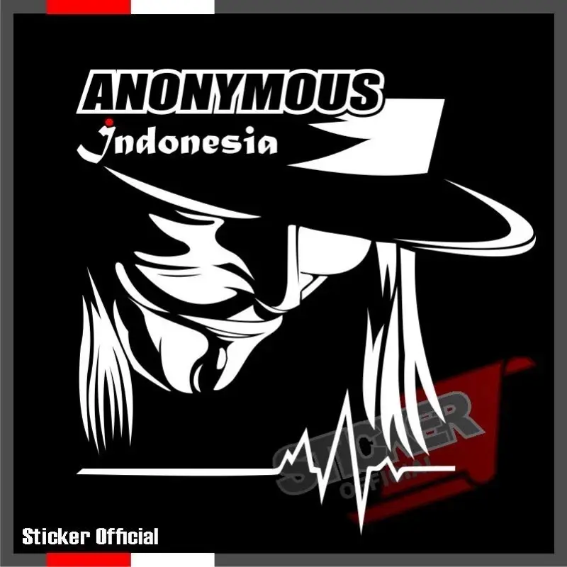 stciker cuting anomuysee stciker gambar bertopi keren bisa cod